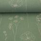 Preview: Dekodruck "Linde" Blumen Altmint by Swafing